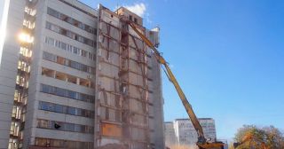 Демонтаж многоэтажного дома Ступино, цена от 3744 руб.